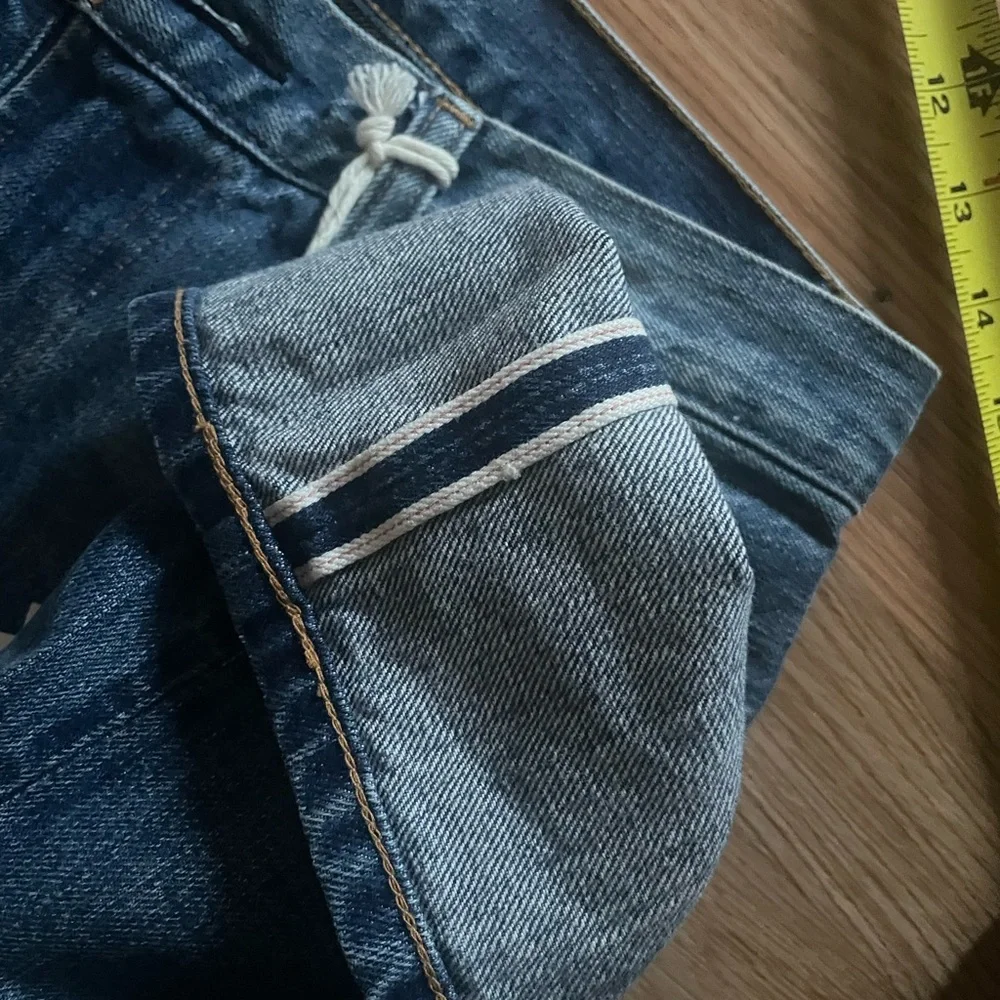 Retro Vintage 1960s Levi’s 505-0217 BIG E Jeans - 33x34, Made in USA, Blue Denim - Picture 5 of 8